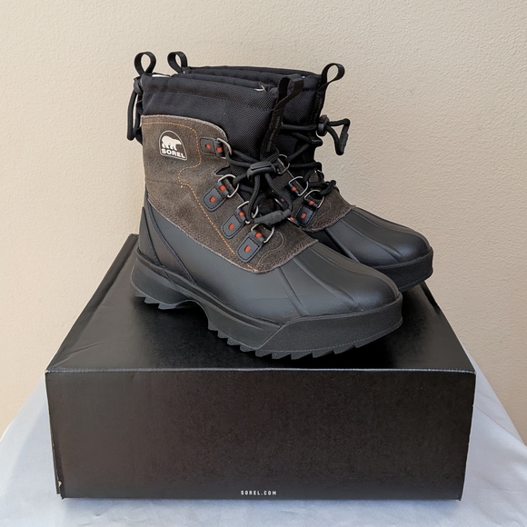 Sorel Other - New Sorel Men's Scout 87 XT Waterproof Boots Brown Black Size 9